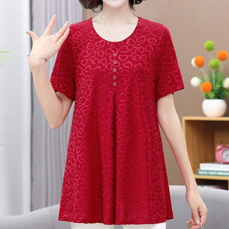 Women's Summer Loose Short Sleeve T-Shirt(50% OFF)
