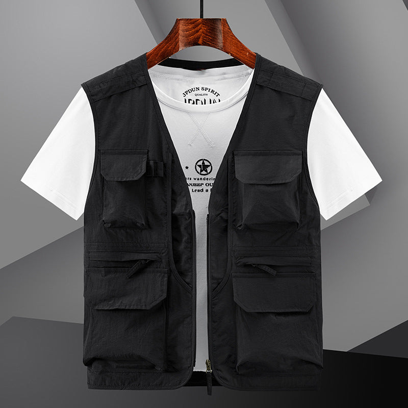 š„Men's Outdoor Lightweight Breathable Multi-Pocket Vestš„