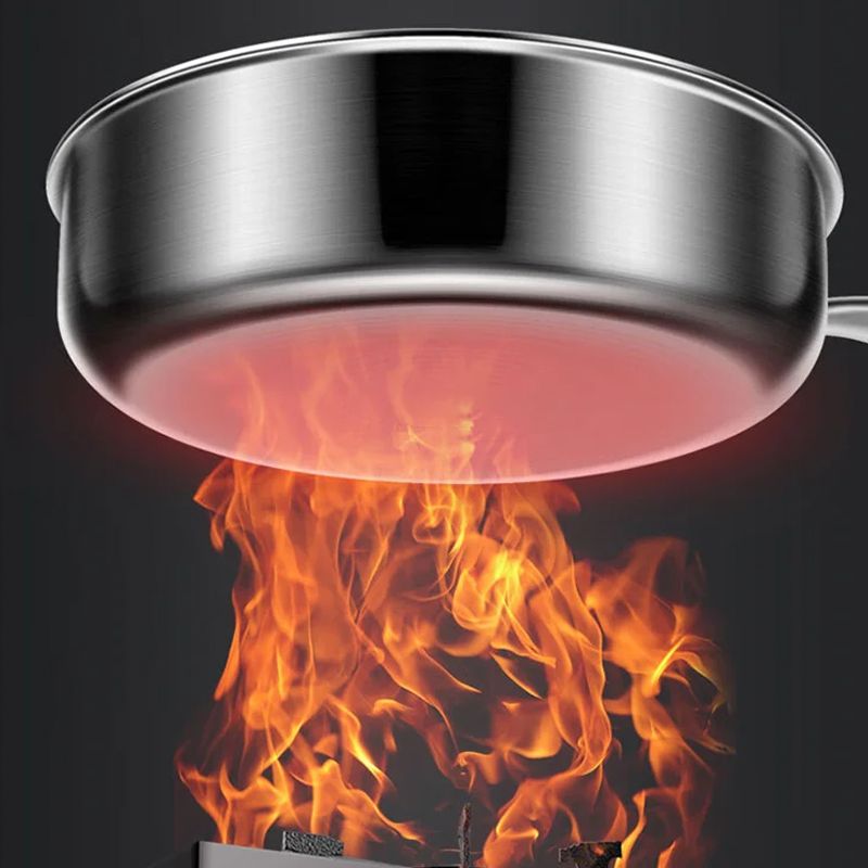 🔥Free Shipping🔥Multi Functional Non-coated Stainless Steel Frying Pan