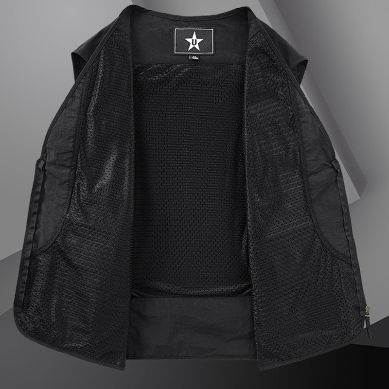 š„Men's Outdoor Lightweight Breathable Multi-Pocket Vestš„