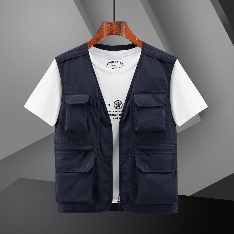 š„Men's Outdoor Lightweight Breathable Multi-Pocket Vestš„