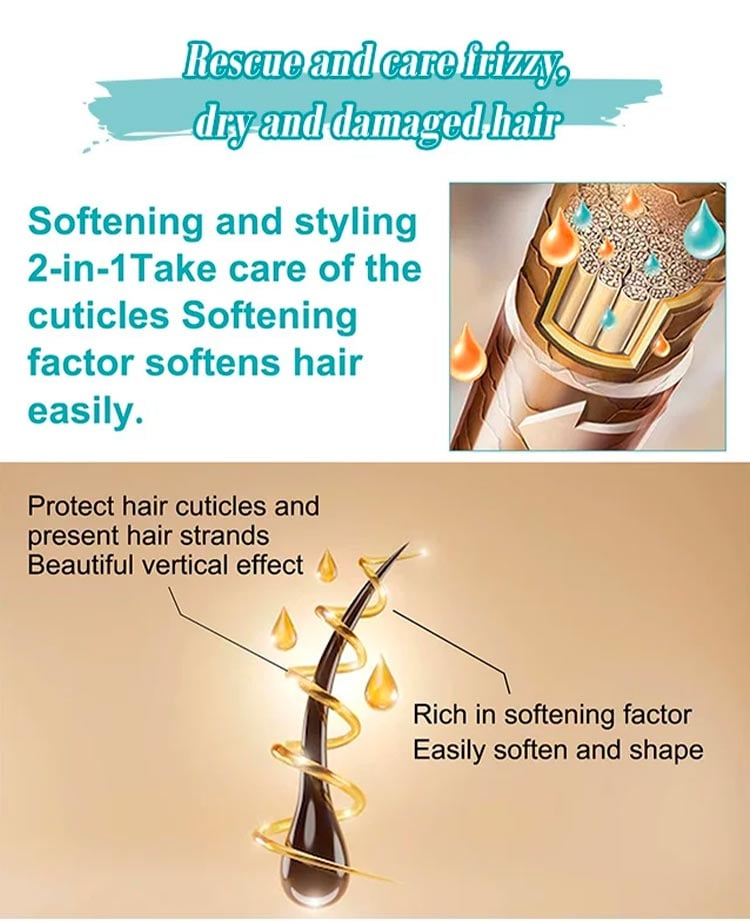 Silk and Keratin Conditioning & Straightening Milk