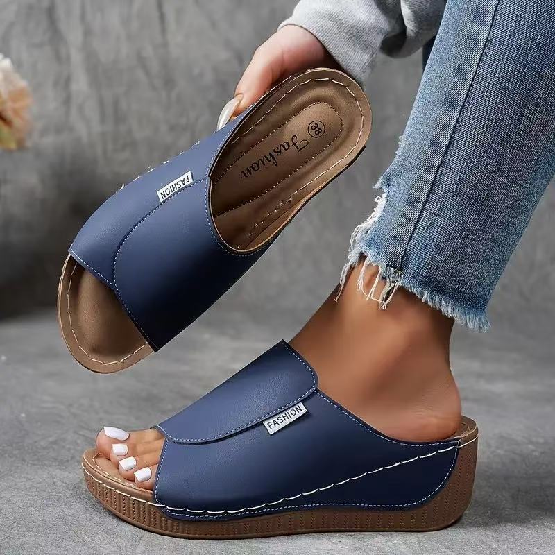 🔥 Hot Sales 50% OFF 🔥Women's Casual Wedge Slide Sandals