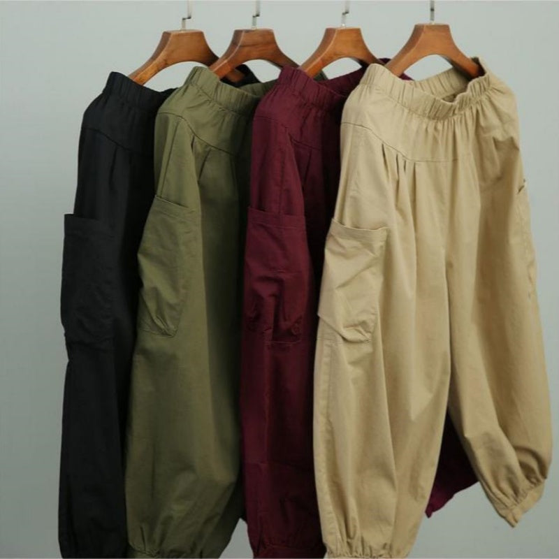 🔥50% OFF🔥Women's Vintage Casual Loose Ankle Length Pants
