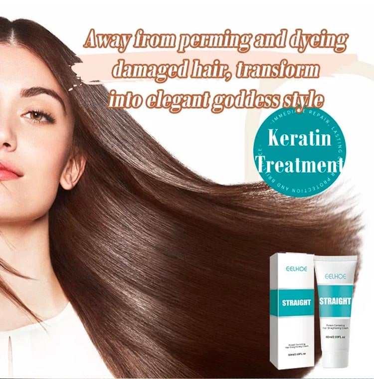 Silk and Keratin Conditioning & Straightening Milk