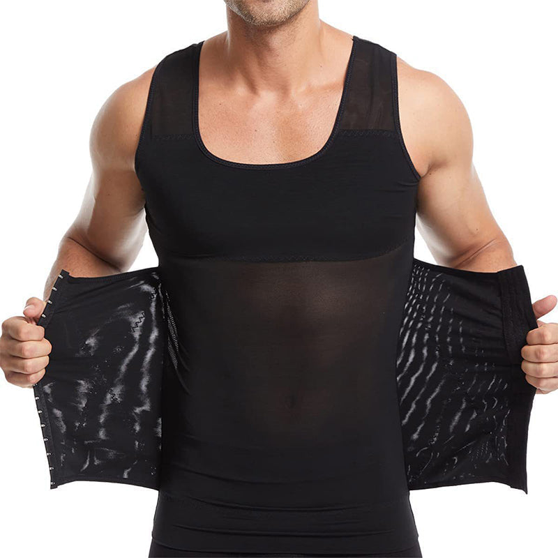 🔥New Hot Selling❤️🔥Men's Slimming Mesh Waist-Cinching Vest