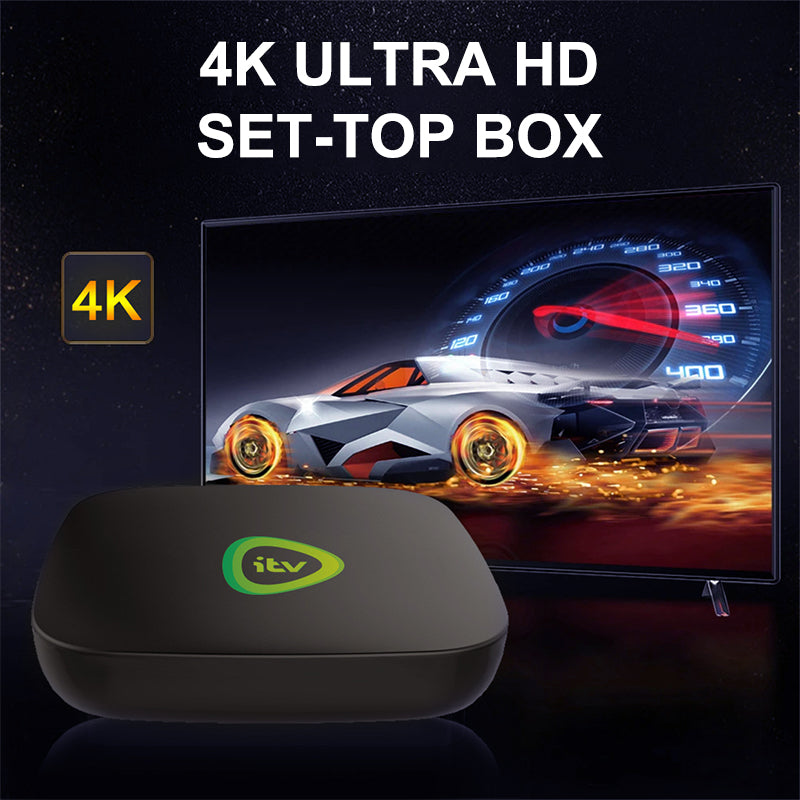 🔥4K Ultra HD Set-Top Box