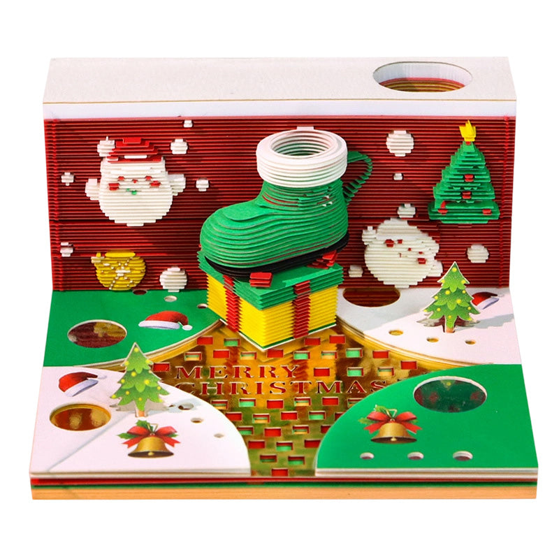 Christmas 3D Paper Decoration Calendarš