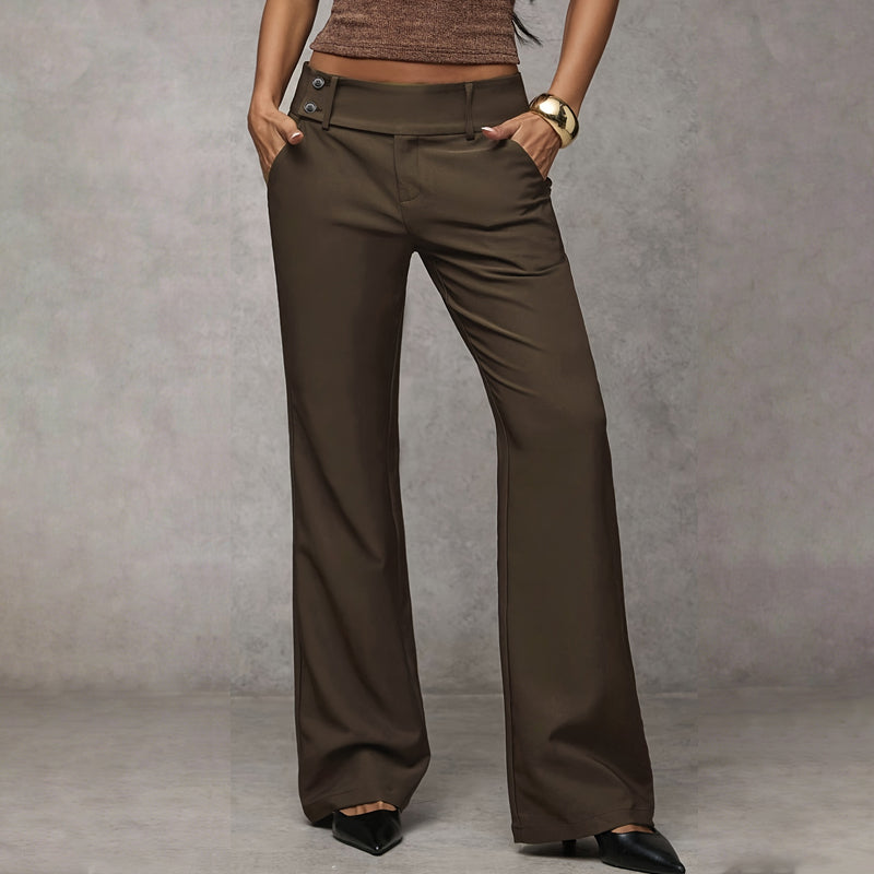 🌺💐Women's Elegant Flared Suit Pants
