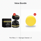 ✨ Tire wax – Restores black gloss, blocks UV, repels dirt. Easy & quick!🚗