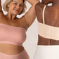 🤎Convertible Strapless Bandeau Bra with Wireless Comfort, Anti-Slip Grip & Removable Straps