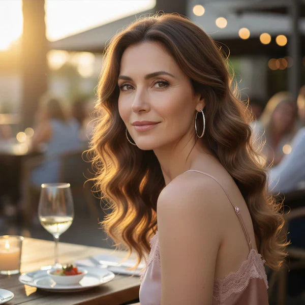 🎉BUY 1 GET 1 FREE🎁Diamond-Cut Hoop Earrings for Women