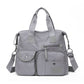 Waterproof Tote Bag – 3-Way Carry & Spacious Organization