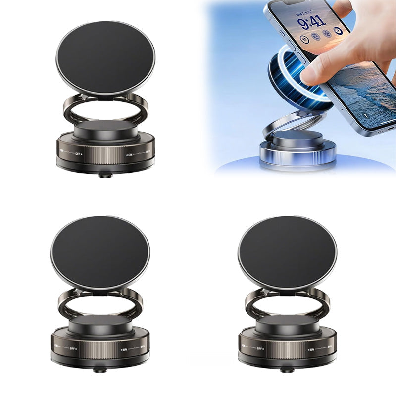 🔥Buy More Save More🔄360° Adjustable Vacuum Magnetic Phone Holder📱🚗
