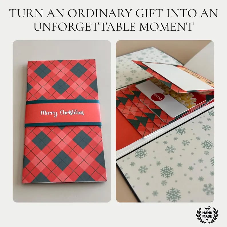 🎂✨ Handmade Waterfall Birthday Gift Card Booklet🎁💖