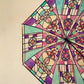 🔥Vintage Stained Glass Automatic Umbrella