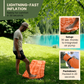 🌞Luxury Ultralight Sleeping Mat – With Built-in Foot Pump – 7.5cm Thick & Connectable – Perfect for Camping, Hiking & Beach – Waterproof & Compact