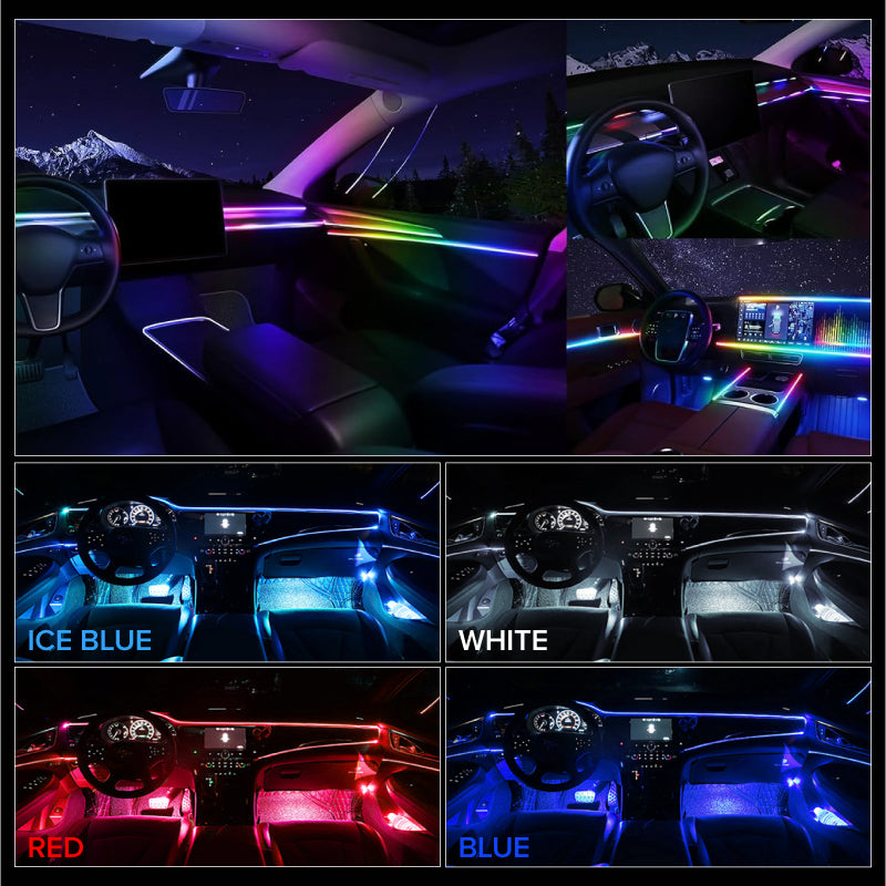 USB Connected Luxury Car Strip Lights