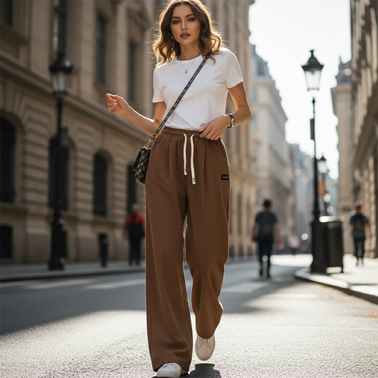 🔥Hot Sale Deals-Women/Men's Loose-Fit Drawstring Pants with Pockets