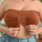 ✨Plus Size Strapless Front Buckle Breathable Bra🔥