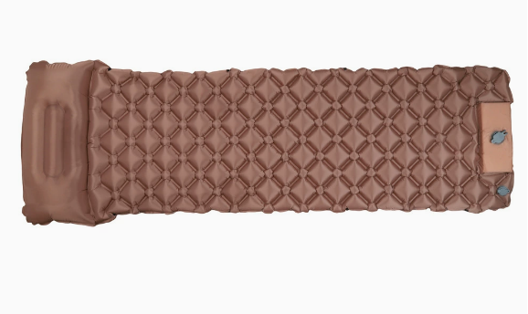 🌞Luxury Ultralight Sleeping Mat – With Built-in Foot Pump – 7.5cm Thick & Connectable – Perfect for Camping, Hiking & Beach – Waterproof & Compact