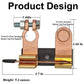 Top Post Knife Blade Master Switch, Leakage Protection Brass Switch