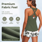 ✨Women's 3-Piece Swimsuit Tankini Set with Shorts