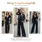 Women's Sequin Sparkle Wide Leg Pants with Elastic Waistband