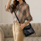 Casual Pleated Bucket Soft Leather Handbag Shoulder Bag