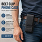⚡Waist Belt Cell Phone Pouch 📱 Multi-Pocket Leather Holster with Card Holder