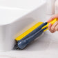 2-in-1 180° Rotating Stiff Bristle Floor Brush with Long Handle