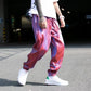 Reflective Relaxed Fit Casual Jogger Pants