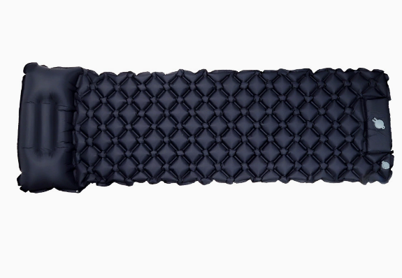 🌞Luxury Ultralight Sleeping Mat – With Built-in Foot Pump – 7.5cm Thick & Connectable – Perfect for Camping, Hiking & Beach – Waterproof & Compact