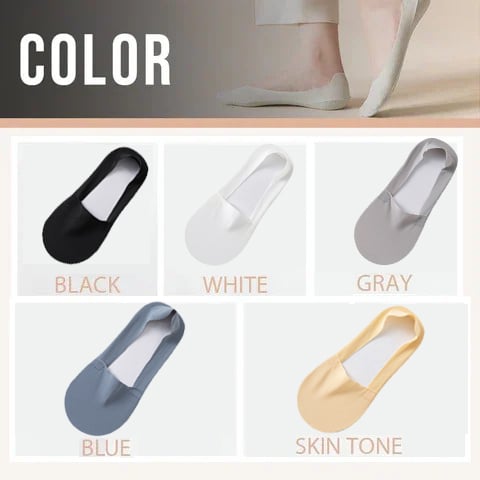 Silicone Anti-Slip Invisible Socks