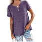 💖Fashion Solid Color Pocket Short Sleeve T-Shirt