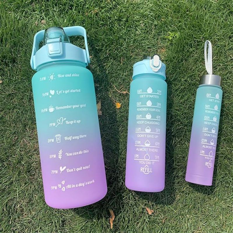 🔥Hot Sale 50% OFF🔥3-IN-1 Motivational Water Bottle