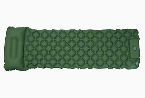 🌞Luxury Ultralight Sleeping Mat – With Built-in Foot Pump – 7.5cm Thick & Connectable – Perfect for Camping, Hiking & Beach – Waterproof & Compact