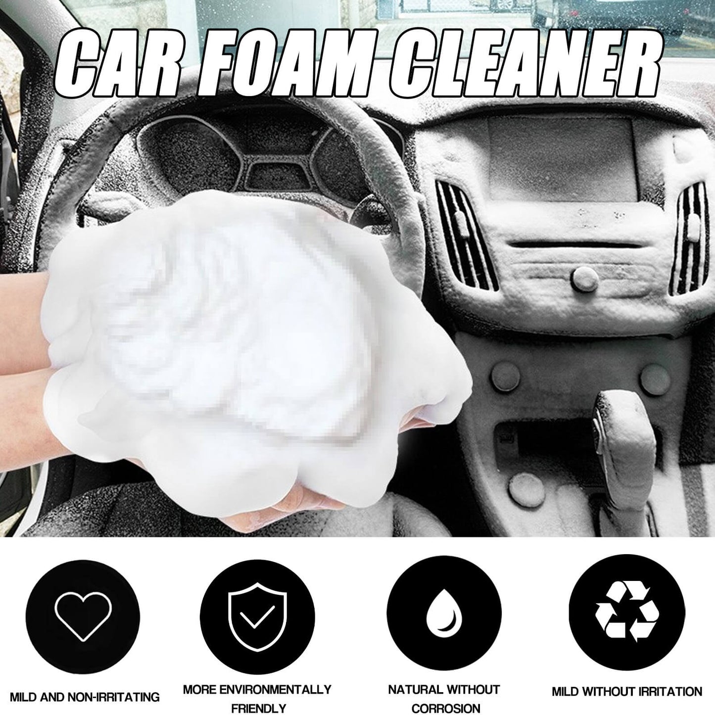 🔥Multi-Purpose Foam Cleaner