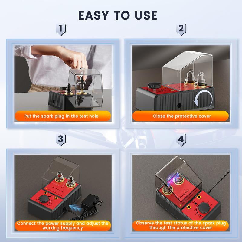⚡Spark Plug Tester with Dual Test Holes