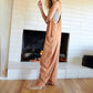 ❤️‍🔥Solid V-Neck Sling Pocket Jumpsuit