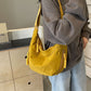 👜Women's Fashion Plain Color Nylon Crossbody Hobo Bag