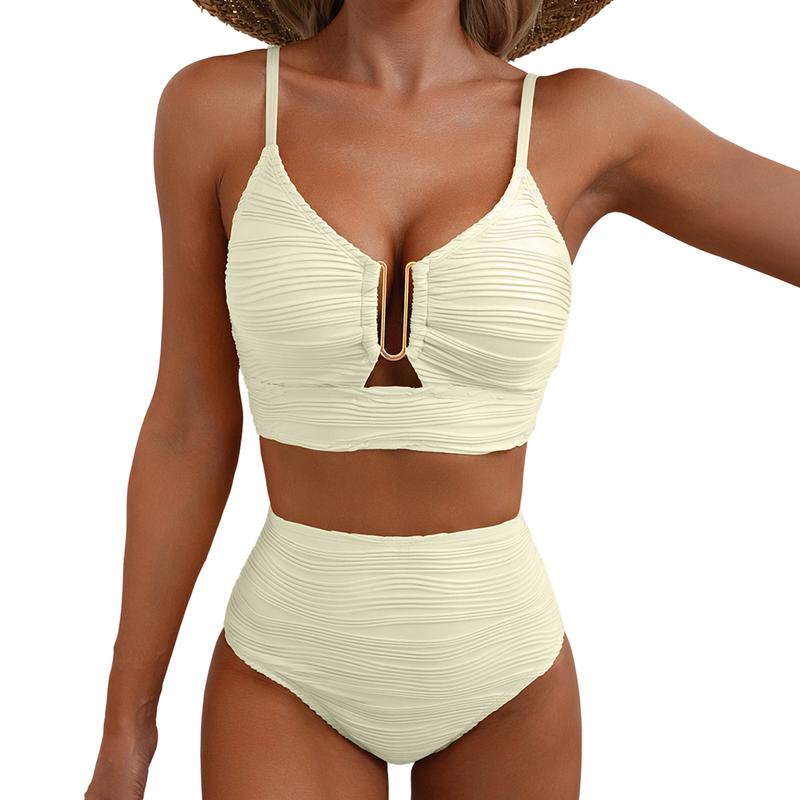 Women's Push Up High Waist Bikini