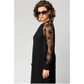 🔥2025 HOT SALE🔥 Lace Patchwork Round Neck Long Sleeve Dress