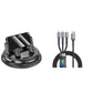 📱2-in-1 Car Phone Holder + Parking Number Plate – 360° rotation, fits heavy-duty cases. 🚗