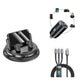 📱2-in-1 Car Phone Holder + Parking Number Plate – 360° rotation, fits heavy-duty cases. 🚗