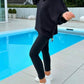 🎉Women's Two-Piece Solid Color Hooded Sweatshirt Set