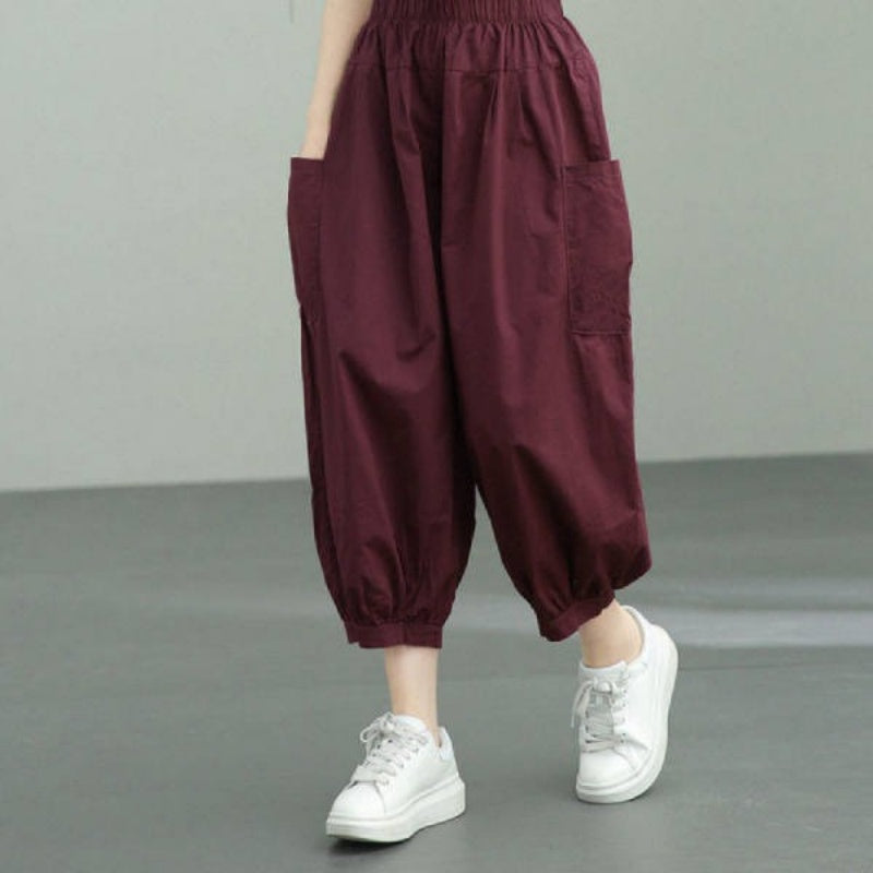 🔥50% OFF🔥Women's Vintage Casual Loose Ankle Length Pants