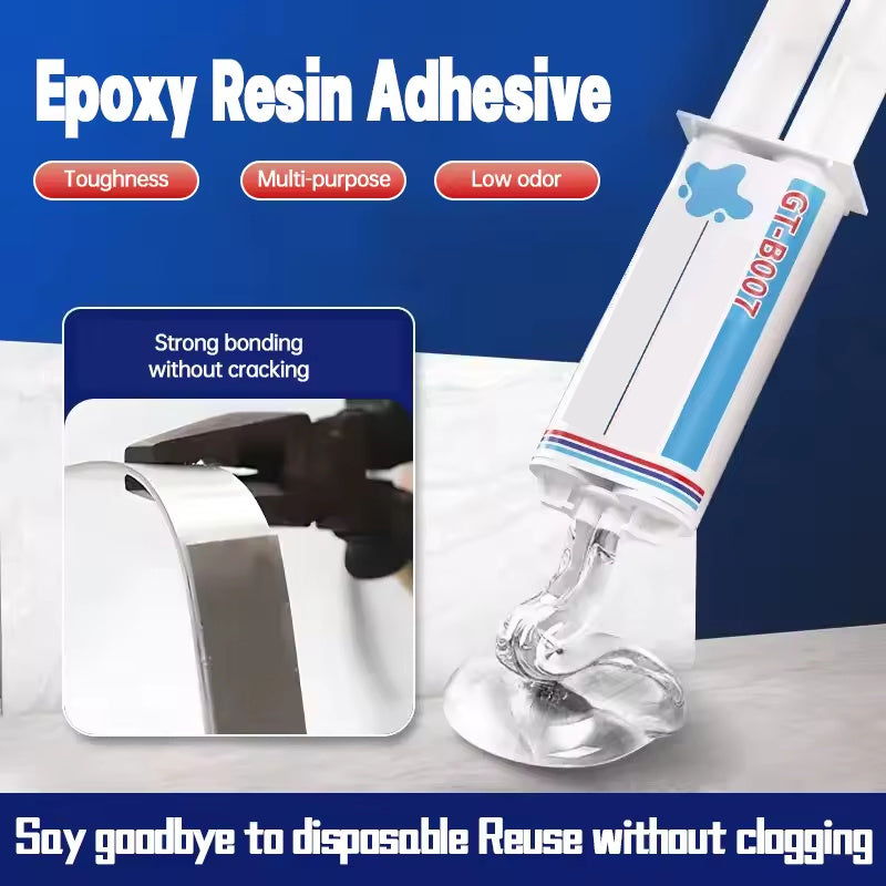 💧Aesthetics and Environmental Friendliness-Clear Epoxy Resin AB Glue