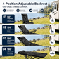 🪑🌿 Portable Adjustable Outdoor Folding Chair – Lightweight, Sturdy & Multi-Purpose  – Effortless to Carry & Set Up 🏕️✨