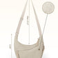 👜Women's Fashion Plain Color Nylon Crossbody Hobo Bag